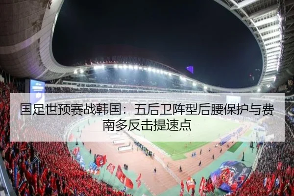 国足世预赛战韩国：五后卫阵型后腰保护与费南多反击提速点